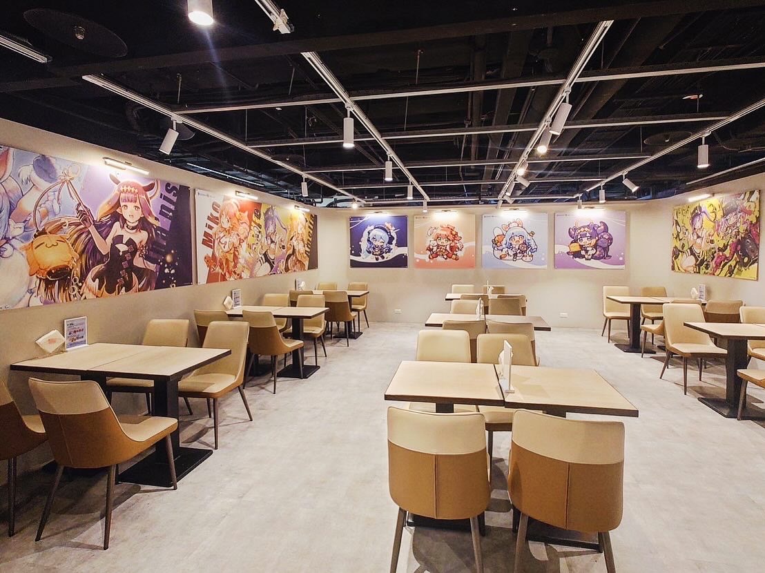 一卡通攜手hololive production在KIRABASE西門店，夢幻展開限定概念店經典台灣之旅。（一卡通提供）