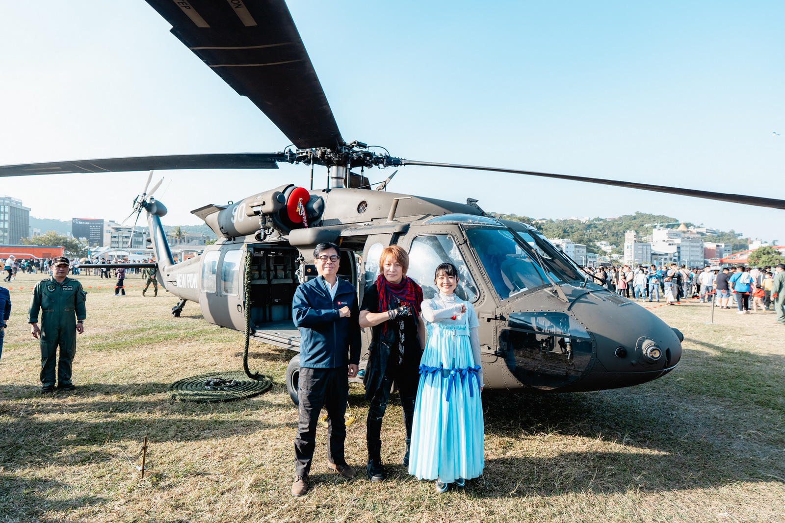 黑鷹直升機「參戰」!駁二動漫祭15週年開展千團齊聚