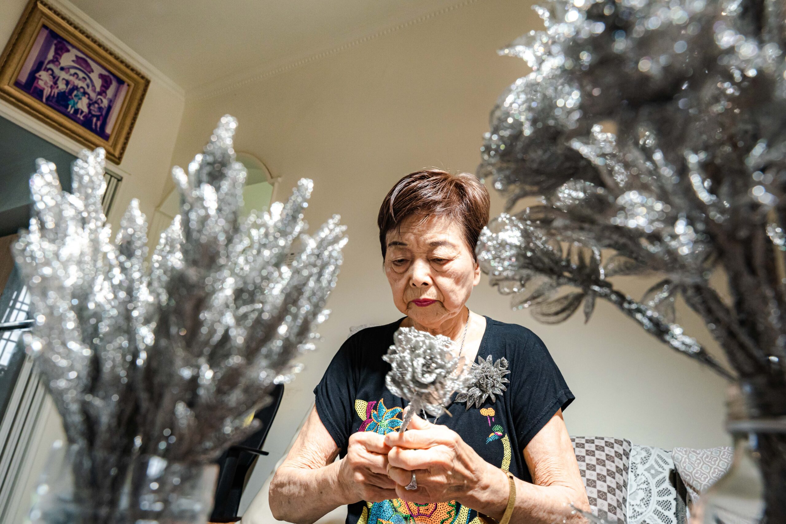 高雄國際鋼雕藝術節登場 來看85歲阿嬤永不凋謝的金屬花